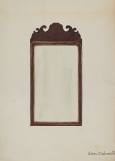 Looking-glass, c. 1936. Creator: Rex Dolmith