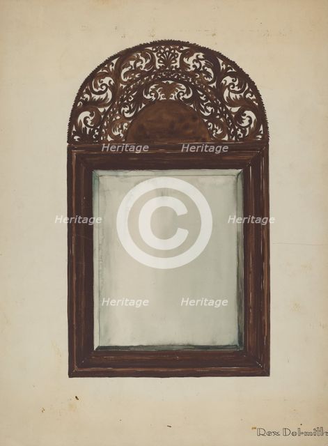 Looking-glass, c. 1936. Creator: Rex Dolmith.