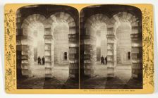 Looking in at West entrance, by Electric light, 1886/88. Creator: Henry Hamilton Bennett