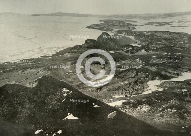 'Looking North Towards Cape Royds', c1908, (1909).  Artist: Unknown.