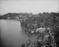 Looking north from Cliff House, Lake Minnewaska, N.Y., between 1900 and 1905. Creator: Unknown