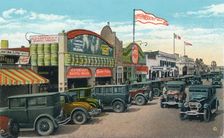 Looking North on Main Street c1939