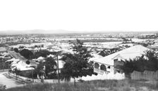 Looking over Ipswich, Queensland from Denmark Hill, 1931. Creator: Jack Bain