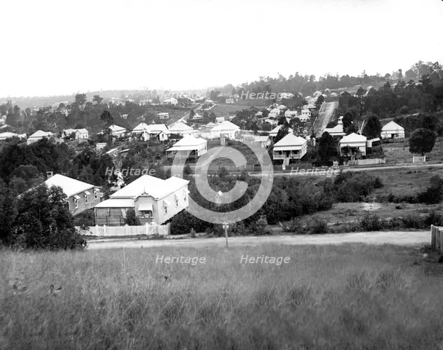 Looking over Toowong from Musgrave Street, 1905. Creator: Ernest Melville.