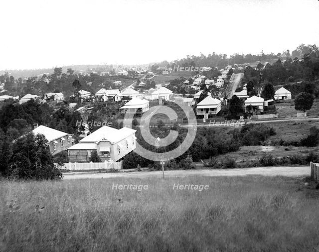 Looking over Toowong from Musgrave Street, 1905. Creator: Ernest Melville.
