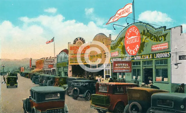 'Looking South on Main Street', c1939. Artist: Unknown.