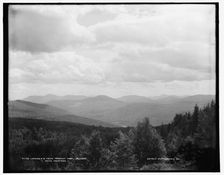 Looking s.w. from Prospect Farm, Jackson, White Mountains, between 1890 and 1901. Creator: Unknown