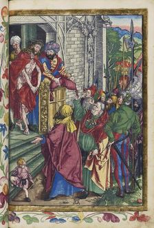 Look what a human being! From the Great Passion (Passio domini nostri Jesu), 1511. Creator: Dürer, Albrecht (1471-1528)