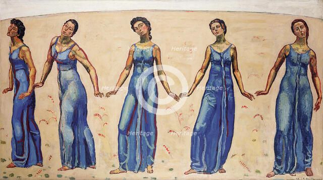 Look into the infinity, 1914-1916.