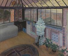 Look-out at Hauteville House, 1896. Creator: Pierre Georges Jeanniot