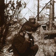 Look-out post, Bois-le-Prêtre, northern France, c1914-c1915