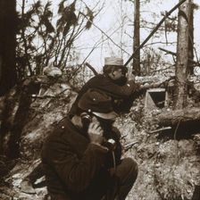 Look-out post, Bois-le-Prêtre, northern France, c1914-c1915