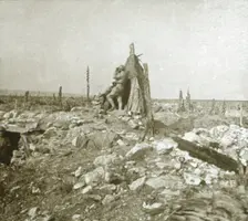 Look-out post, Fort Vaux, northern France, c1914-c1918