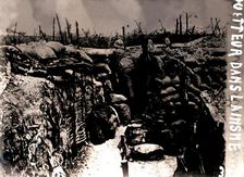 Look-out post, France, c1914-c1918