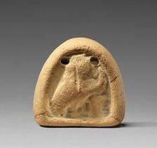 Loom weight with Spinning Owl, 3rd-2nd century BC. Creator: Unknown