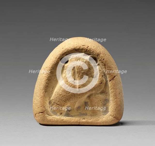 Loom weight with Spinning Owl, 3rd-2nd century BC. Creator: Unknown.
