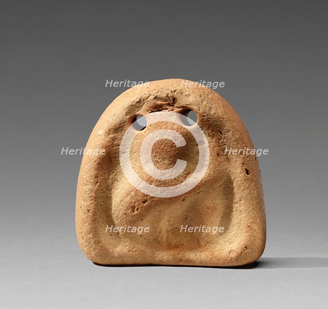 Loom weight with Spinning Owl, 3rd-2nd century BC. Creator: Unknown.