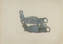 Loose Jawed Bit, c. 1936. Creator: Eva Fox