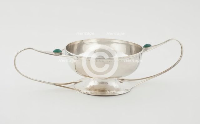 Loop-Handled Dish, England, 1902/03. Creator: Charles Robert Ashbee.