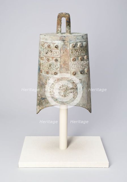 Loop Suspension Bell (Niuzhong), Eastern Zhou dynasty, Spring and Autumn period, 8th/6th cent BC. Creator: Unknown.
