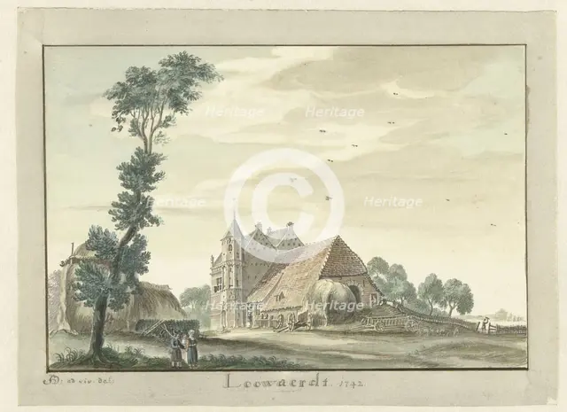 Loowaerdt, 1742. Creator: Jan de Beyer.