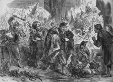 Looting the Emperor's Palace c1880. Artist: Joseph Swain