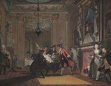 Loquebantur Omnes (Everyone was talking), c1720-1750. Creator: Cornelis Troost