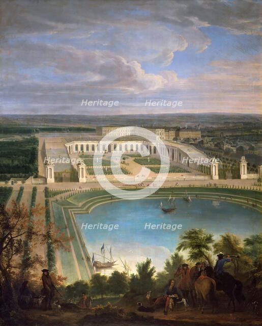 L'orangerie du château de Versailles. Artist: Martin, Jean-Baptiste (1659-1735)