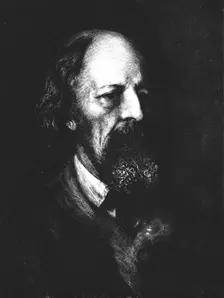 Lord Tennyson c1880, (1911). Artist: Hubert von Herkomer
