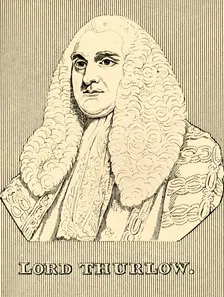 Lord Thurlow (1731-1806), 1830. Creator: Unknown