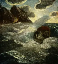Lord Ullin's Daughter, before 1907. Creator: Albert Pinkham Ryder