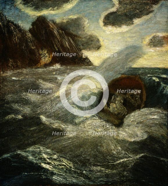 Lord Ullin's Daughter, before 1907. Creator: Albert Pinkham Ryder.