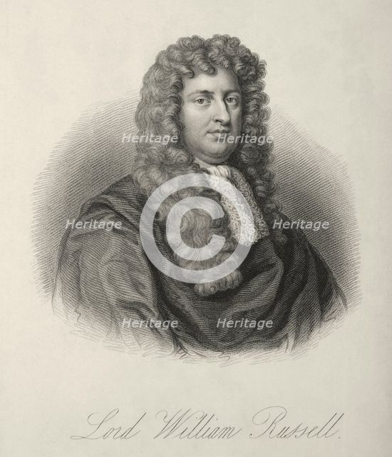 Lord William Russell, c1670-c1680, (1834-1837). Creator: Samuel Freeman.