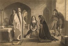 Lord William Russell Receiving the Sacrament 1886. Artist: Robert Anderson