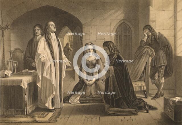 'Lord William Russell Receiving the Sacrament', 1886. Artist: Robert Anderson.