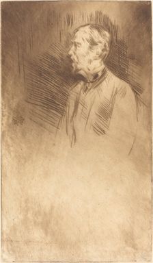 Lord Wolseley, c. 1877. Creator: James Abbott McNeill Whistler