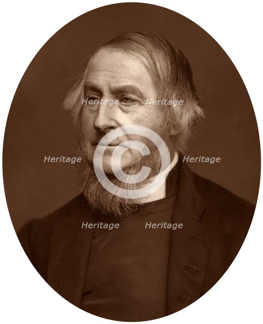 Lord Arthur Charles Hervey, Bishop of Bath and Wells, 1880.Artist: Lock & Whitfield