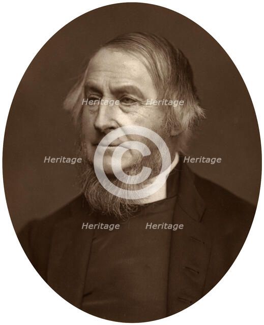 Lord Arthur Charles Hervey, Bishop of Bath and Wells, 1880.Artist: Lock & Whitfield