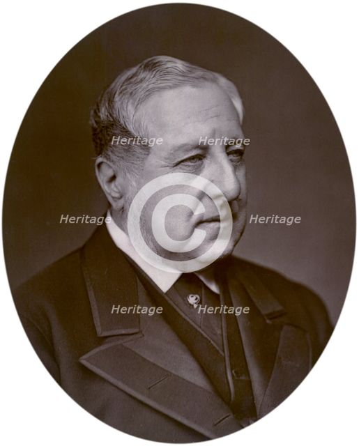 Lord Augustus Loftus, governor of New South Wales, 1880. Creator: Lock & Whitfield.