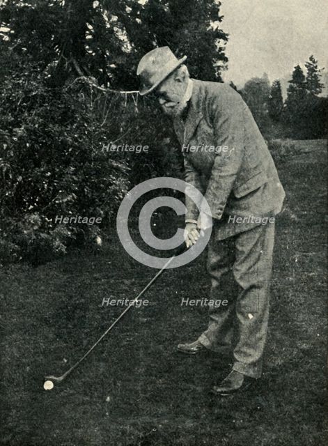 'Lord Avebury Has Lately Taken To Golf', 1901. Creator: Unknown.