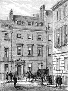 Lord Beaconsfield's house, 19, Curzon Street, Mayfair, London, 1900