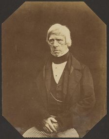 Lord Brougham, about 1852-1862. Creator: Roger Fenton