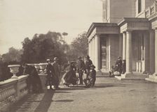 [Lord Brougham and his Family, Cannes], 1862. Creator: Charles Nègre