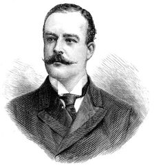 Lord Brooke, M.P, Seconder of the Address in the House of Commons, 1890. Creator: Unknown
