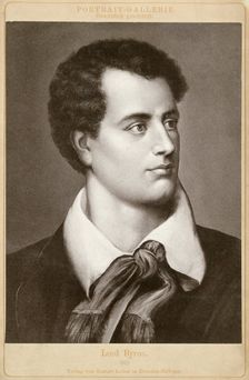Lord Byron, English Romantic poet, c1813. Creator: Unknown