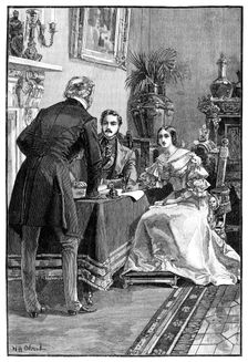 Lord Campbell's Audience of the Queen, 1900