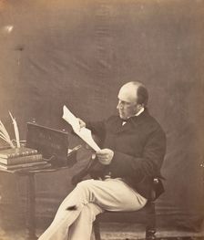 Lord Canning, Viceroy and Governor General of India, from March 1856 to March 1862, 1860. Creator: Unknown