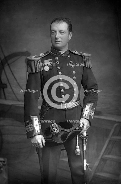 Lord Charles Beresford (1846-1919), British admiral and member of parliament, 1890.Artist: W&D Downey