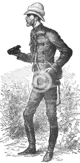 'Lord Chelmsford, (portrait by an Officer Made Shortly Before the Battle of Ulundi)', c1880. Artist: Unknown.