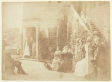 Lord Cockburn at Bonaly, 1846/47. Creators: David Octavius Hill, Robert Adamson, Hill & Adamson